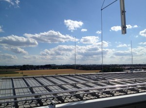 Blick vom LRZ Richtung Süden